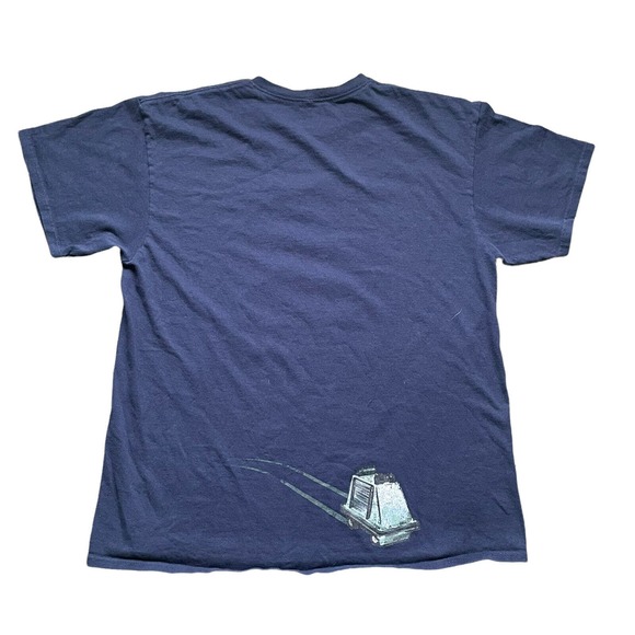 Star Wars Droid Tower Disney Lucas Film T-Shirt Size Large Blue Graphic Tee - Picture 5 of 6